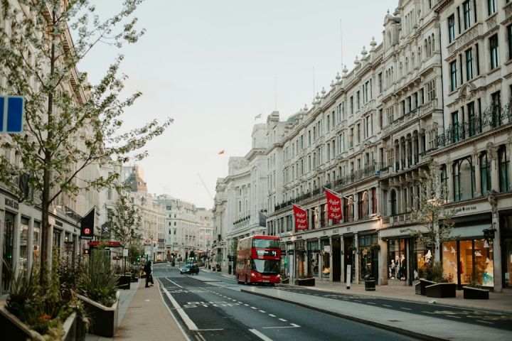 London City - white concrete building near road during daytime