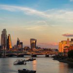 London City - city skyline across body of water during daytime