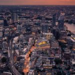 London City - Bird's Eye View Of City During Dawn