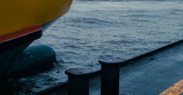 Cruise Ports - Yellow and White Boat on Water