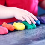 Childcare - Person Making Clay Figures